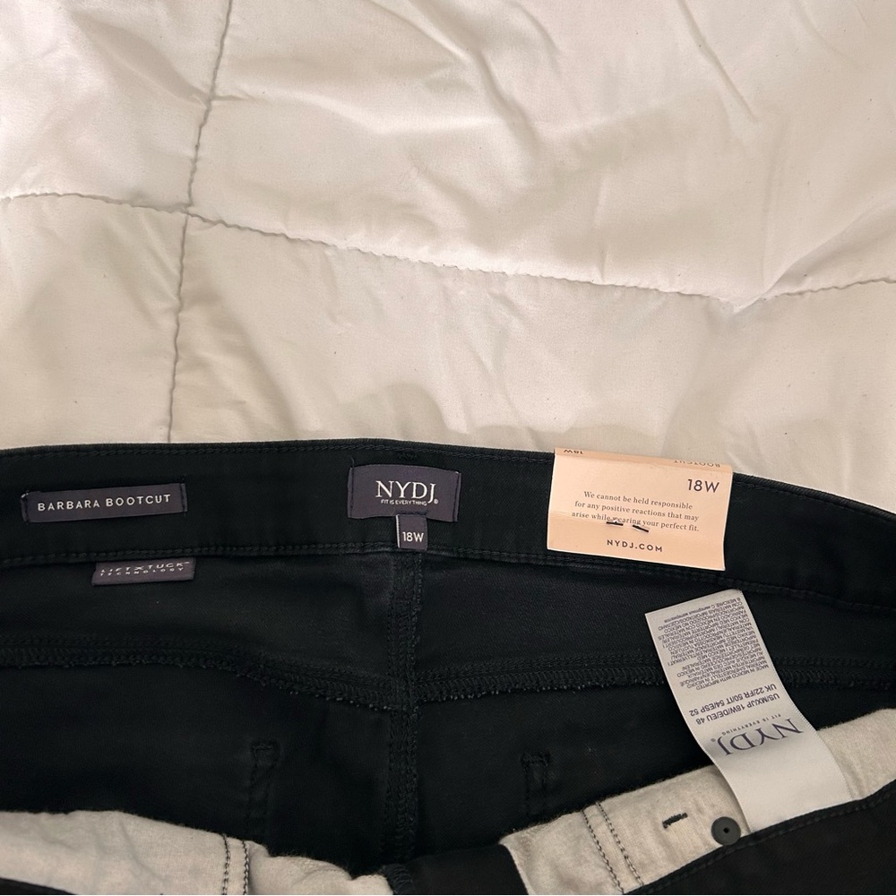 NWT Barbara Bootcut jeans Black 18W - Picture 12 of 16
